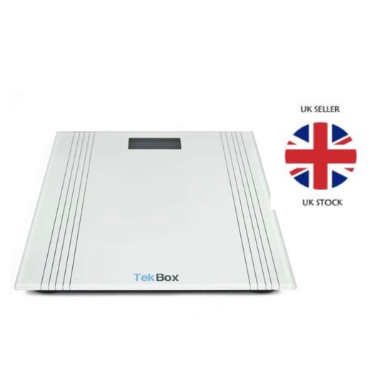 Digital Glass Bathroom Scales 180kg Body Weight Scale LCD KG LB Stone Display