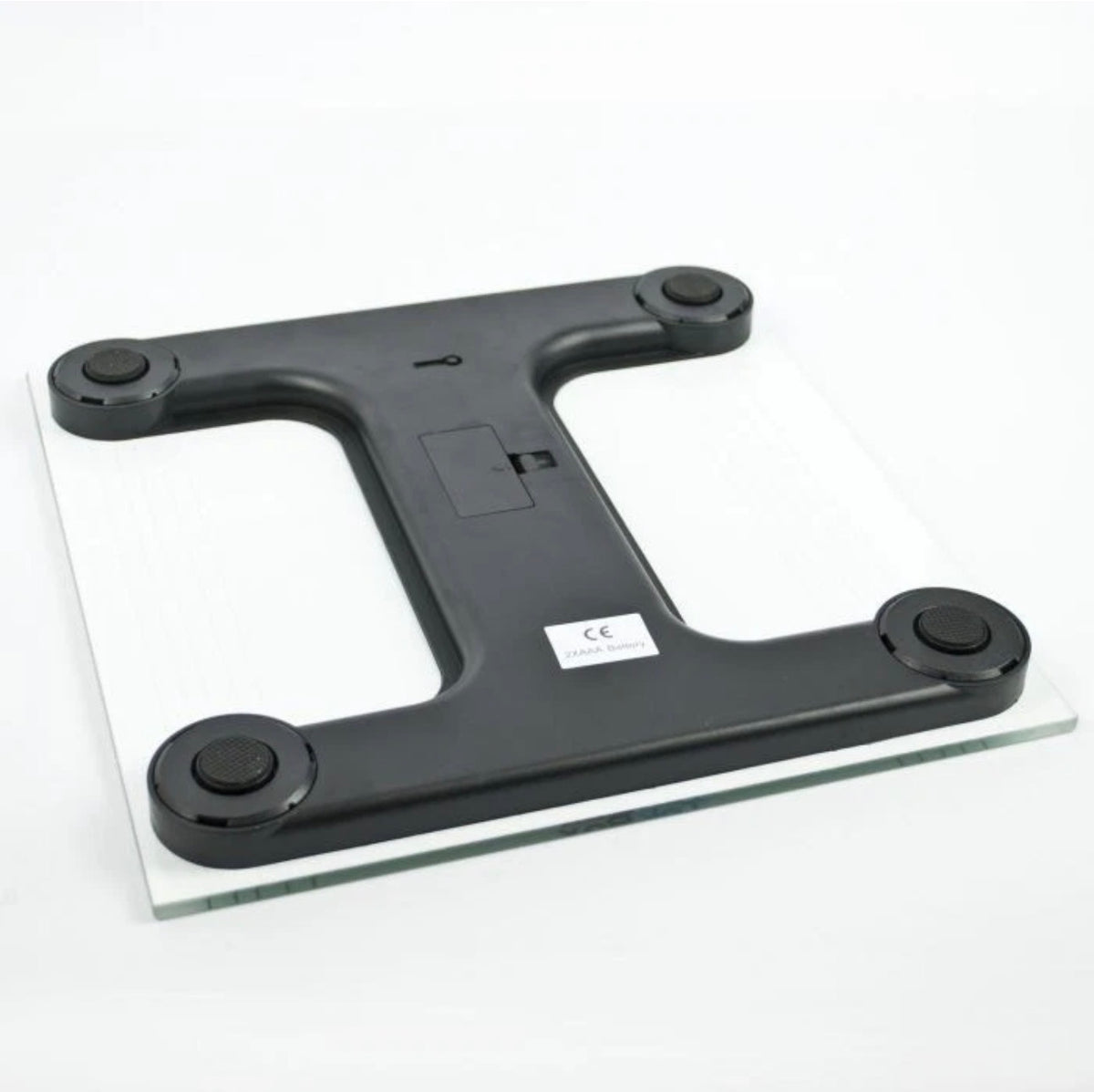 Digital Glass Bathroom Scales 180kg Body Weight Scale LCD KG LB Stone Display