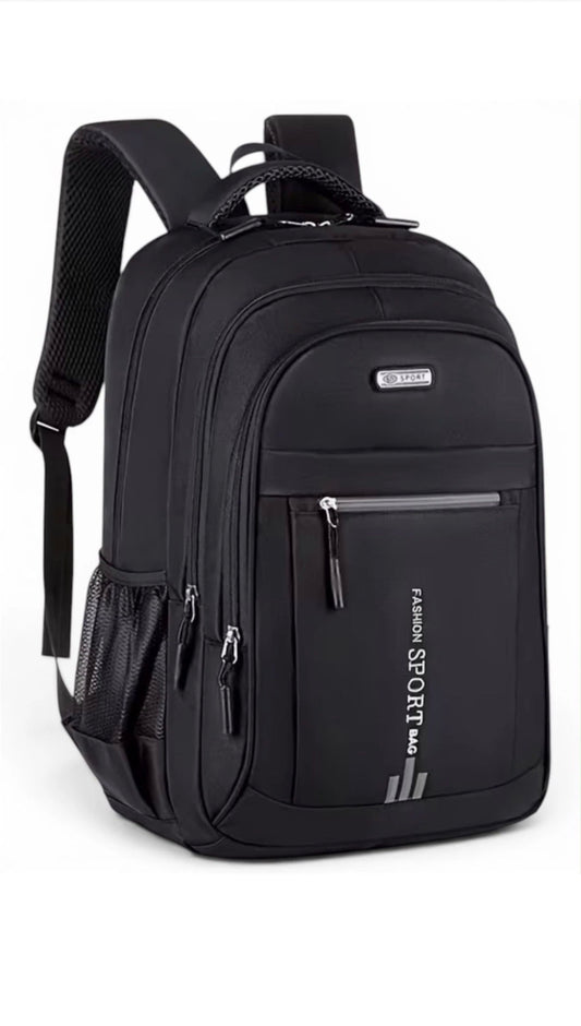 Large Laptop Backpack 17 Inch Travel School Business Rucksack USB Black Waterpro