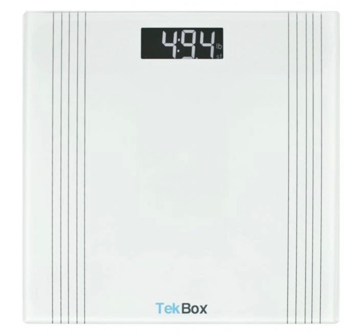 Digital Glass Bathroom Scales 180kg Body Weight Scale LCD KG LB Stone Display